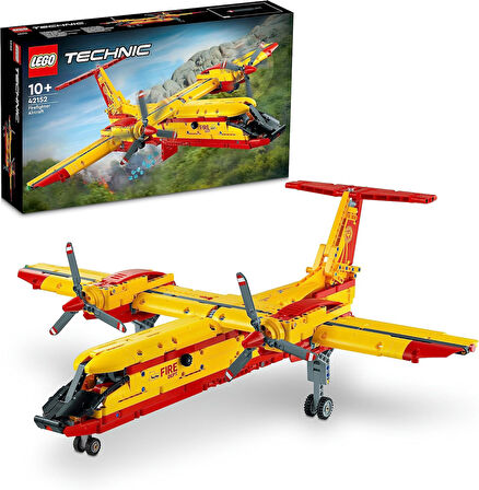 Lego Technic İtfaiye Uçağı 42152-10 Yaş Ve Üzeri Çocuklar İçin Model Uçak Projesi İçeren Yaratıcı Oy