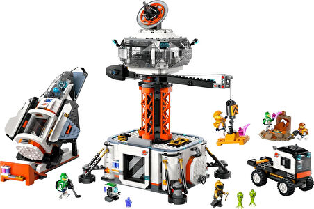 Lego City Uzay Üssü Ve Roket Fırlatma Rampası 60434-8 Yaş Ve Üzeri Çocuklar Için Uzay Mekiği İçeren 