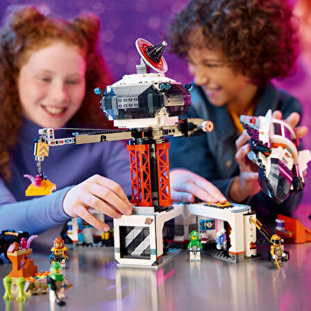 Lego City Uzay Üssü Ve Roket Fırlatma Rampası 60434-8 Yaş Ve Üzeri Çocuklar Için Uzay Mekiği İçeren 