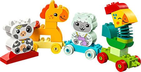 Lego Duplo İlk Hayvan Trenim 10412-1 Buçuk Yaş Ve Üzeri Çocuklar Için Tekerlekli Oyuncak Tren İçeren