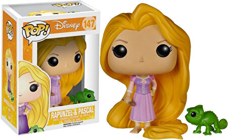Disney Prensesi: Karışık - Rapunzel & Pascal Funko Pop! Vinil Figür (Uyumlu Pop Box Koruyucu Kılıf I