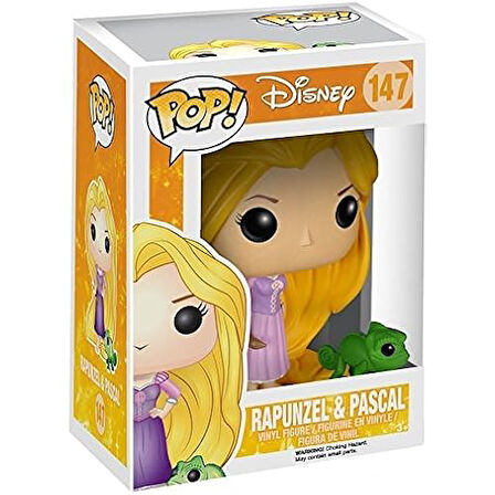 Disney Prensesi: Karışık - Rapunzel & Pascal Funko Pop! Vinil Figür (Uyumlu Pop Box Koruyucu Kılıf I