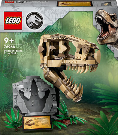 Lego Jurassic World Dinozor Fosilleri: T. Rex Kafatası 76964-9 Yaş Ve Üzeri Çocuklar Için Yaratıcı O