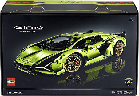 Lego Technic Lamborghini Sián Fkp 37 42115 - Spor Araba Seven Yetişkinler İçin Koleksiyonluk Yaratıc