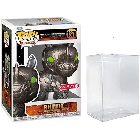 Funko Pop! Rhinox Transformers Rise Of The Beasts 1378 Aksiyon Figürü Bobblehead Pop (Uyumlu Kutu Ko