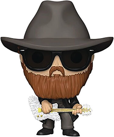 Funko Pop! Rocks: Zz Top-Billy Gibbons - Koleksiyon Vinil Figür - Hediye Fikri - Resmi Ürün - Çocukl