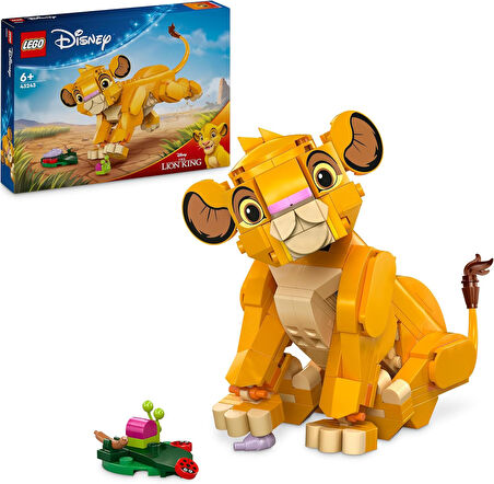 Lego ǀ Disney Yavru Aslan Kral Simba 43243, 6 Yaş Ve Üzeri Çocuklar İçin İnşa Edilebilen Yaratıcı Oy