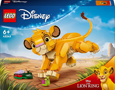 Lego ǀ Disney Yavru Aslan Kral Simba 43243, 6 Yaş Ve Üzeri Çocuklar İçin İnşa Edilebilen Yaratıcı Oy