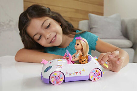 Barbie Chelsea Bebek Ve Arabası, 3 Yaş Ve Üzeri, Gxt41