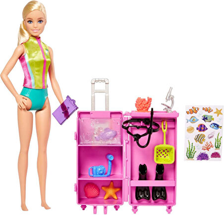 Barbie Deniz Biyoloğu Oyun Seti, 3 Yaş Ve Üzeri, Hmh26