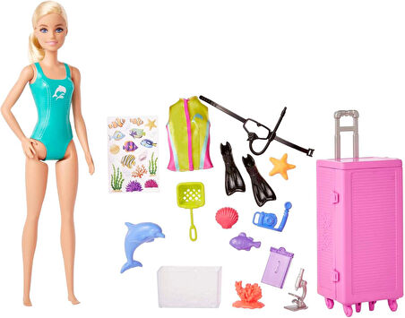 Barbie Deniz Biyoloğu Oyun Seti, 3 Yaş Ve Üzeri, Hmh26