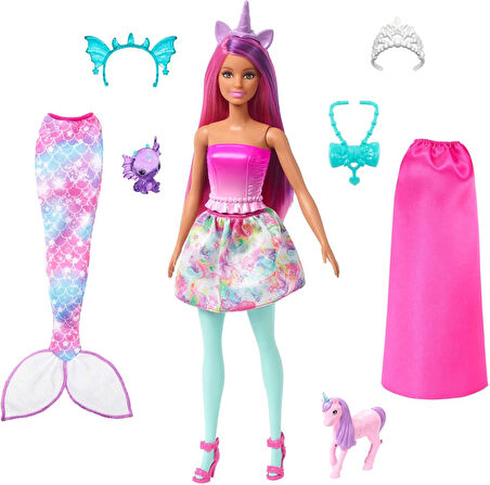 Barbie Dreamtopia Bebek Ve Aksesuarları, 3 Yaş Ve Üzeri, Hlc28