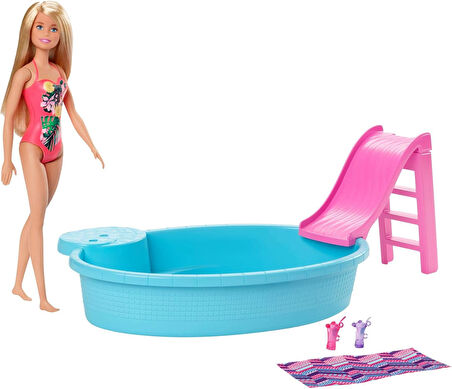 Barbie Ve Havuzu Oyun Seti, 3 Yaş Ve Üzeri, Ghl91