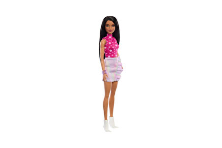 Barbie Büyüleyici Parti Bebekleri (Fashionistas), Yıldız Deseni Kıyafetli Bebek, Oyuncak
