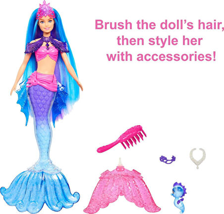 Barbie Malibu Deniz Kızı Bebeği, 3 Yaş Ve Üzeri, Hhg52