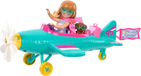 Barbie Chelsea'Nin Pervaneli Mini Uçağı Oyun Seti, Oyuncak