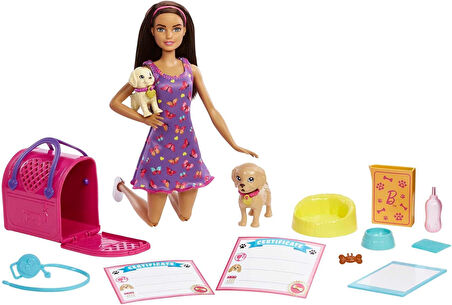 Barbie Ve Köpekçikleri Oyun Seti, 3 Yaş Ve Üzeri, Hkd86