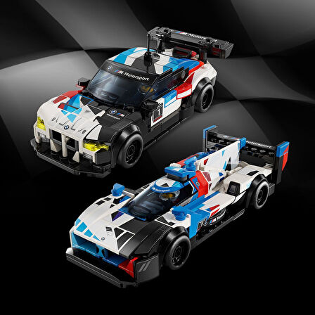 Lego Speed Champions Bmw M4 Gt3 Ve Bmw M Hybrid V8 Yarış Arabaları 76922-9 Yaş Ve Üzeri Çocuklar Içi