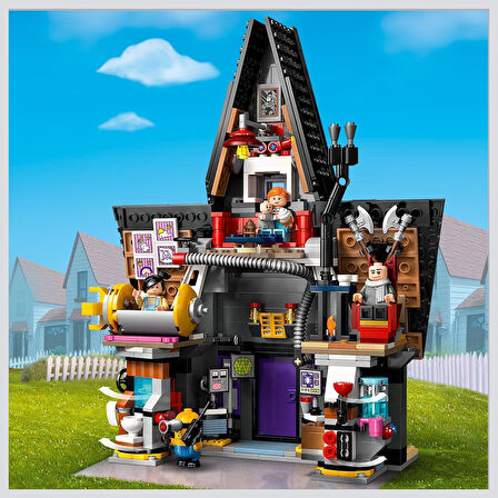 Lego Despicable Me 4 Minyonlar Ve Gru'Nun Aile Köşkü 75583 8 Yaş Ve Üzeri Çocuklar İçin Yaratıcı Oyu