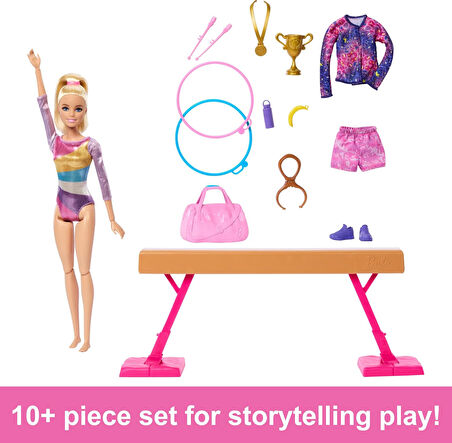 Barbie Jimnastik Oyun Seti Gjm72