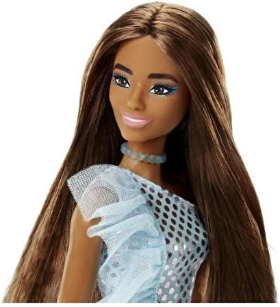 Barbie Pırıltılı Barbie Bebekler T7580-Hjr95