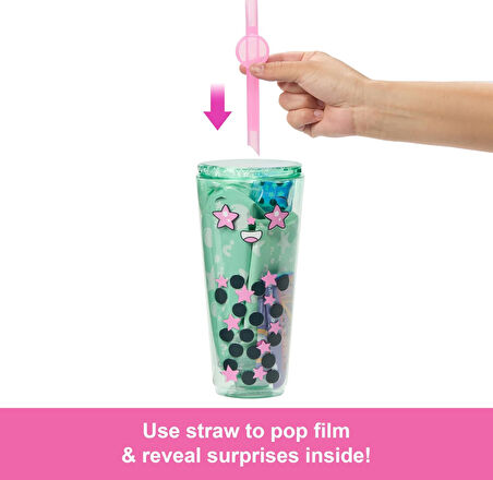 Htj21 | Pop Reveal Barbie Boba Series - Green Tea