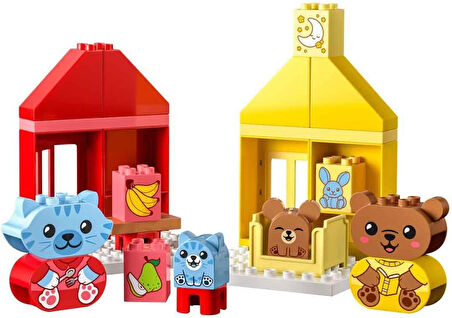 Lego Duplo İlk Günlük Rutinlerim: Yemek Ve Uyku Zamanı 10414-1 Buçuk Yaş Ve Üzeri Çocuklar Için Eğit