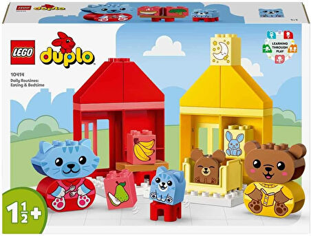 Lego Duplo İlk Günlük Rutinlerim: Yemek Ve Uyku Zamanı 10414-1 Buçuk Yaş Ve Üzeri Çocuklar Için Eğit