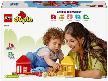 Lego Duplo İlk Günlük Rutinlerim: Yemek Ve Uyku Zamanı 10414-1 Buçuk Yaş Ve Üzeri Çocuklar Için Eğit