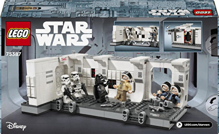 Lego Star Wars Tantive Iv’E Biniş 75387-8 Yaş Ve Üzeri Star Wars Sevenler Için İnşa Edilebilen Yarat