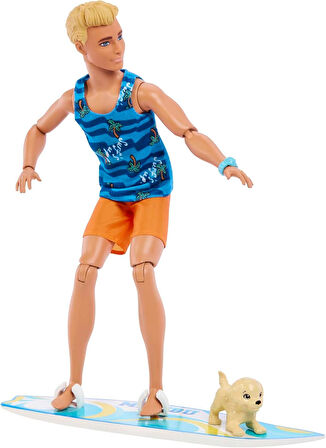 Mattel Barbie Ken Sörf Yapıyor Oyun Seti Hpt50