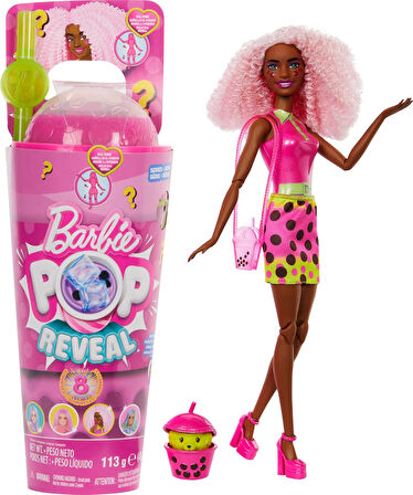 Htj20 | Pop Reveal Barbie Boba Series - Berry Bliss