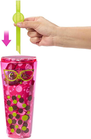 Htj20 | Pop Reveal Barbie Boba Series - Berry Bliss