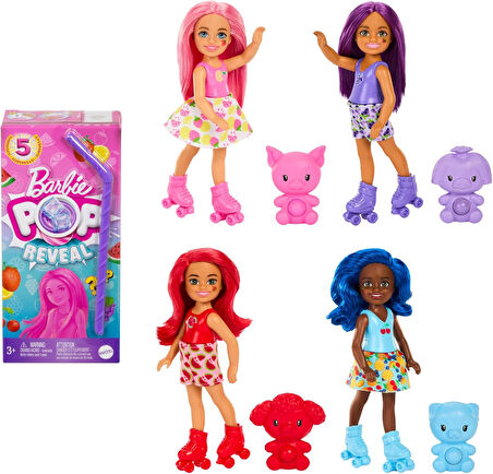 Barbie Chelsea Pop Reveal Meyve Serisi Sürpriz Paket Hrk58