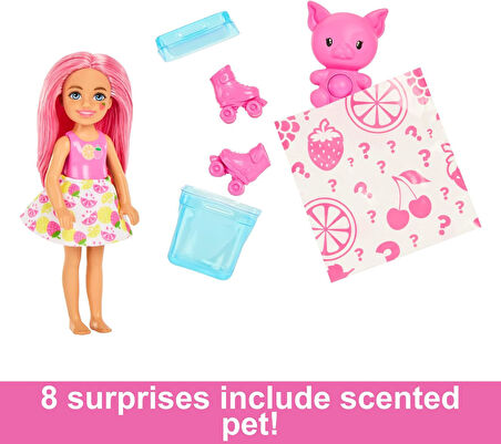 Barbie Chelsea Pop Reveal Meyve Serisi Sürpriz Paket Hrk58