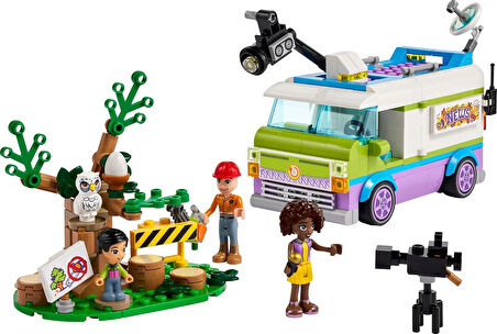 Lego® Friends Canlı Yayın Aracı 41749 Oyuncak Yapım Seti (446 Parça)