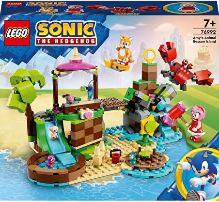 Lego Sonic The Hedgehog Amy’Nin Hayvan Kurtarma Adası 76992 Oyuncak Yapım Seti (388 Parça)