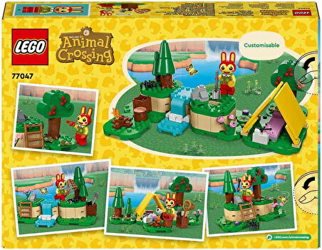 Lego Animal Crossing Bunnie Açık Hava Aktivitelerinde 77047-6 Yaş Ve Üzeri Çocuklar Için Yaratıcı Oy