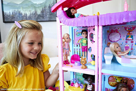 Barbie Chelsea Oyun Evi, 3 Yaş Ve Üzeri, Hck77