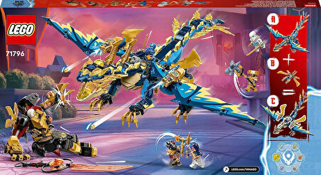 Lego® Ninjago® Element Ejderhası İmparatoriçe Robotuna Karşı 71796 Oyuncak Yapım Seti (1038 Parça)