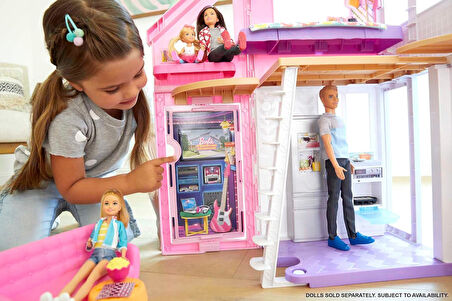 Barbie'Nin Malibu Evi, 3 Yaş Ve Üzeri, Fxg57