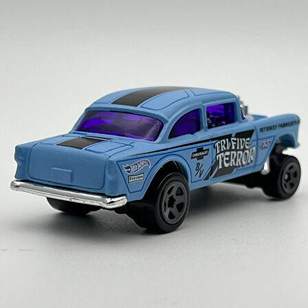 Hot Wheels Tekli Arabalar 55 Chevy Bel Air Gasser Hkk26