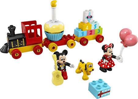 Lego Duplo ǀ Disney Mickey Ve Minnie Doğum Günü Treni 10941-2 Yaş Ve Üzeri Çocuklar Için Rakamlı Doğ