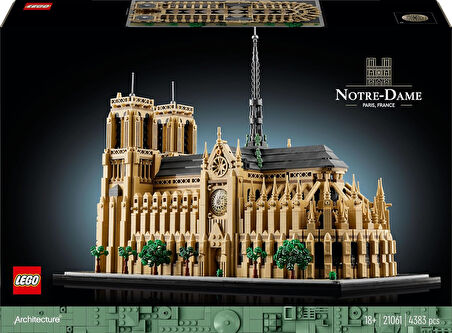 Lego Architecture Mimari Simgeler Koleksiyonu: Notre Dame Katedrali 21061, Seyahat, Mimari Ve Tarih 