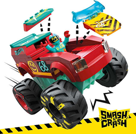 Mega Hot Wheels Smash N Crash Demo Derby Extreme Çarpışma Seti