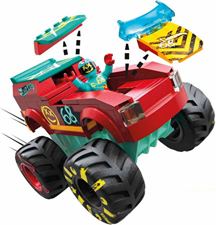 Mega Hot Wheels Smash N Crash Demo Derby Extreme Çarpışma Seti