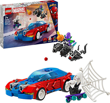 Lego Marvel Örümcek Adam Yarış Arabası Ve Venom Green Goblin 76279 – 7 Yaş Ve Üzeri Süper Kahraman S