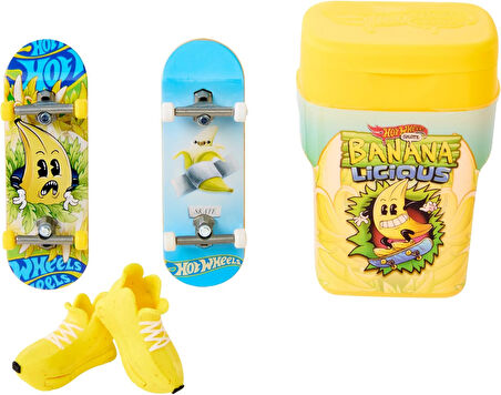Hot Wheels Skate 2'Li Parmak Kaykay Ve Kutu Seti Htp10 - Fruit Explosion