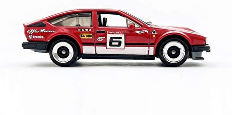 Hot Wheels Alfa Romeo Gtv6 3.0 Retro Racers 10/10 (185/250) Hkg48 Short Card Matel 2023 + Blister & 
