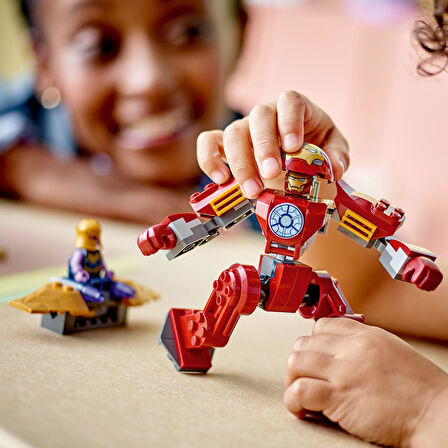 Lego Marvel Iron Man Hulkbuster Thanos'A Karşı 76263 Oyuncak Yapım Seti (66 Parça)